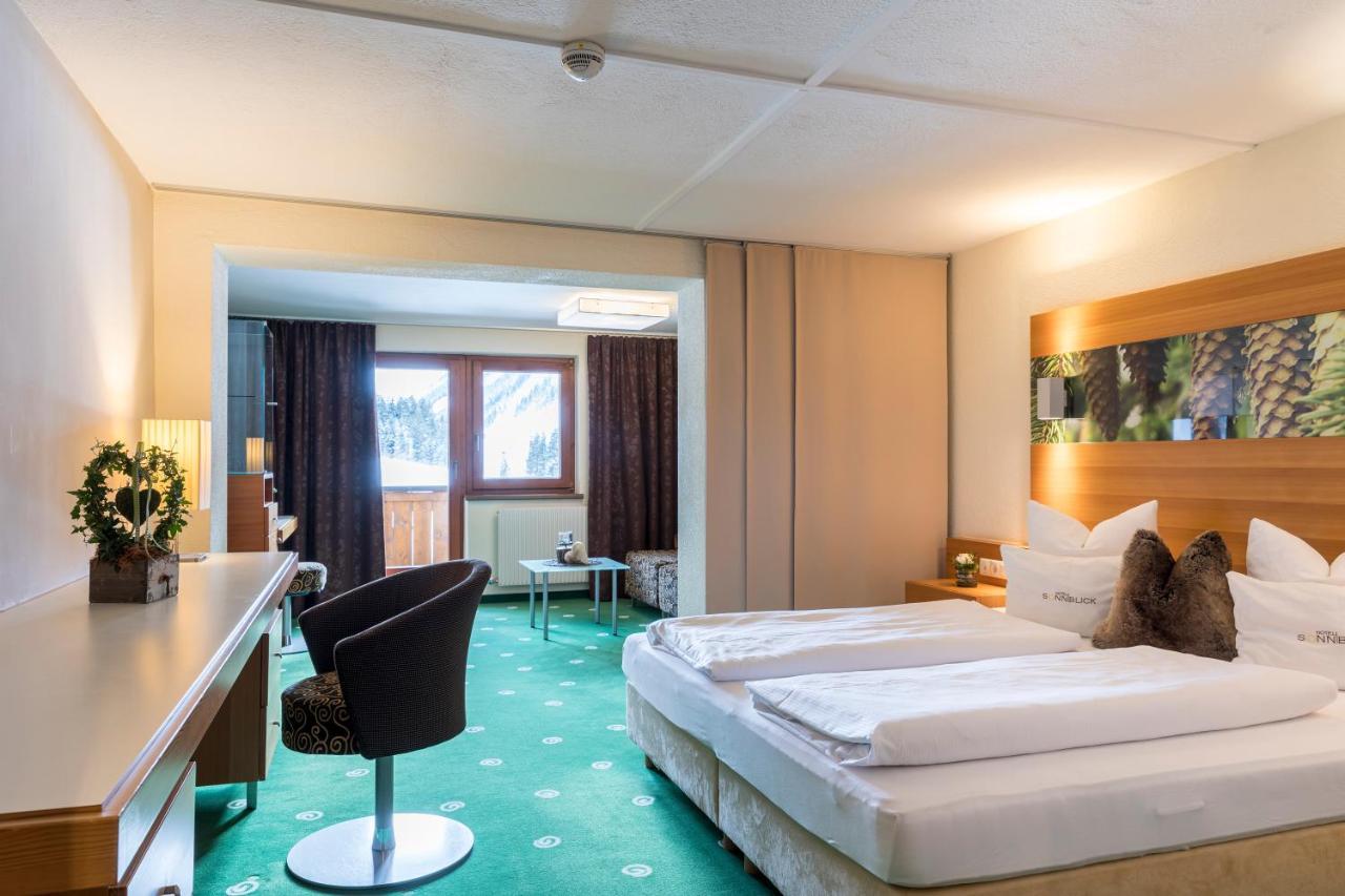 Hotel Sonnblick Sankt Leonhard im Pitztal Ngoại thất bức ảnh